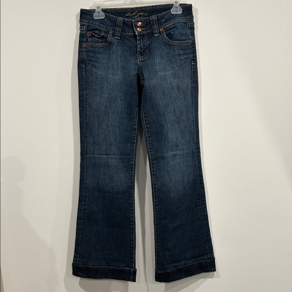 Y2K dish jeans flare wide leg Jeans for Women